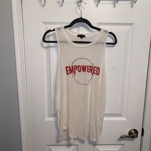 Muscle shirt / workout top